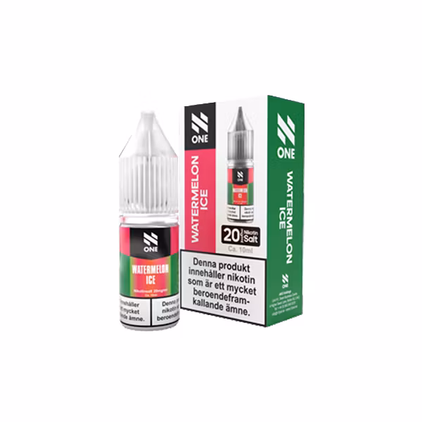 N One - Watermelon Ice 10ml (20mg Nic-salt)