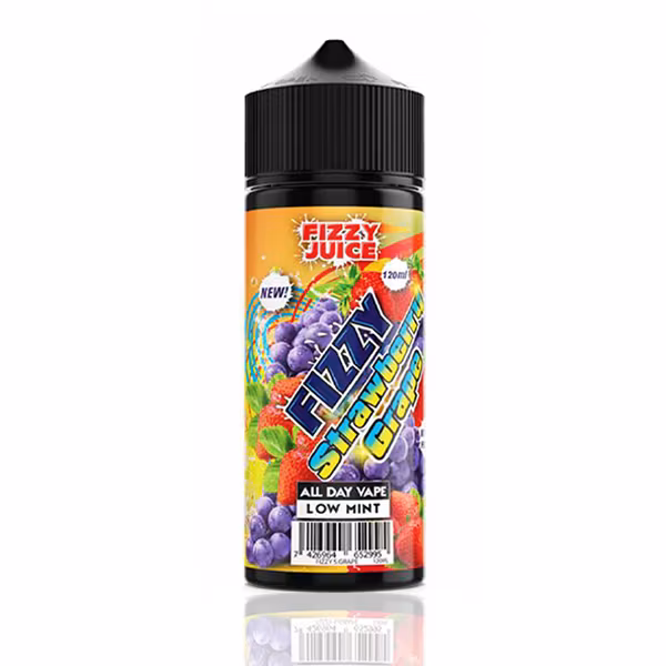 fizzy strawberry grape jordgubbe vindruva e-juice shortfill 100ml gorilla v3 vapemore VapeMore