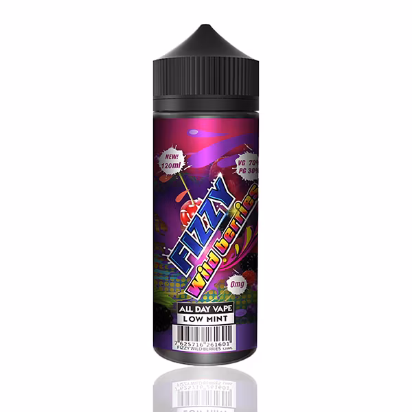 fizzy wild berries bär cooling e-juice shortfill 100ml gorilla v3 vapemore VapeMore