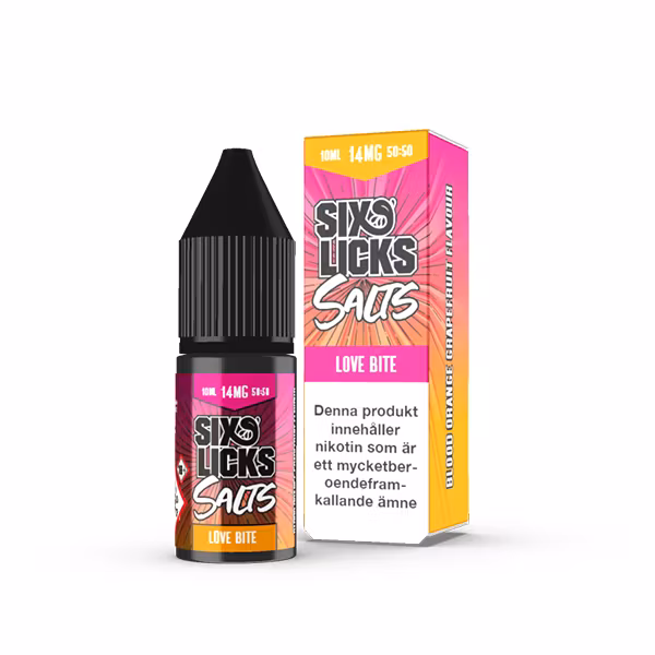 Six Licks Salts (10ml/14mg)