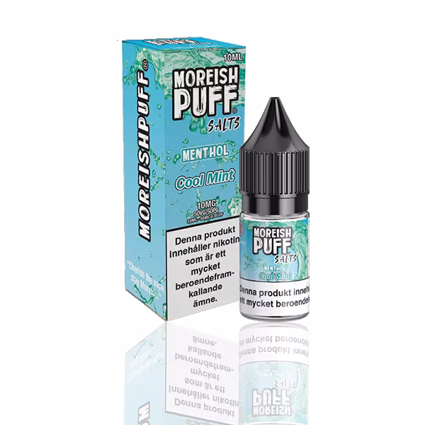 Moreish Puff - Cool Mint (10ml, 10mg nikotinsalt)