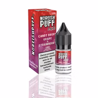 Moreish Puff - Grape & Strawberry Candydrops (10ml, 10mg nikotinsalt)