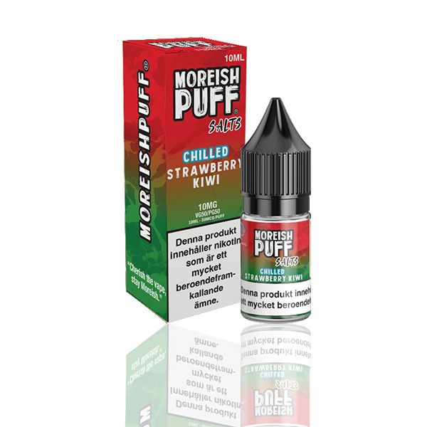 Moreish Puff - Strawberry Kiwi Chilled (10ml, 10mg nikotinsalt)