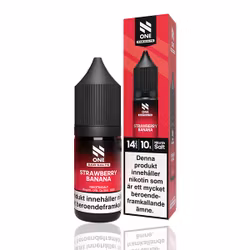 N-One - Strawberry Banana (10ml, 14mg nikotinsalt)