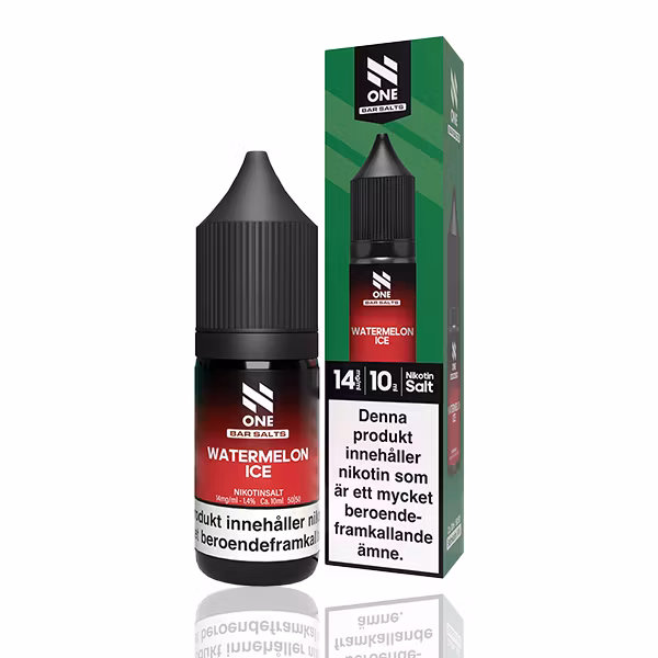 N-One - Watermelon Ice (10ml, 14mg nikotinsalt)