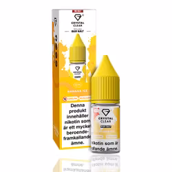 Crystal Clear - Banana Ice  (10ml, 14mg nikotinsalt)