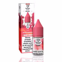 Crystal Clear - Mixed Berries  (10ml, 14mg nikotinsalt)
