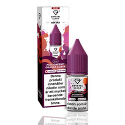 Crystal Clear - Passionfruit Orange Guava  (10ml, 14mg nikotinsalt)