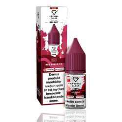 Crystal Clear - Red Apple Ice  (10ml, 14mg nikotinsalt)