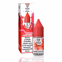 Crystal Clear - Strawberry Watermelon Bubblegum  (10ml, 14mg nikotinsalt)