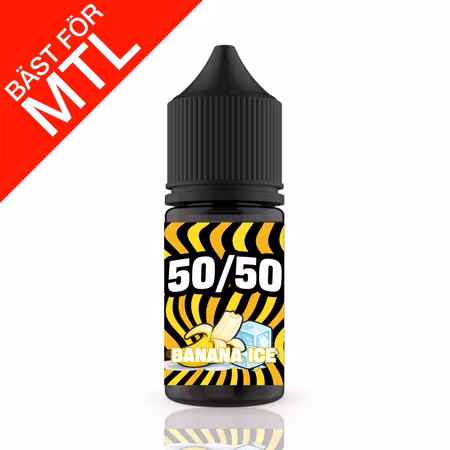 50/50 - Banana Ice (Shortfill)