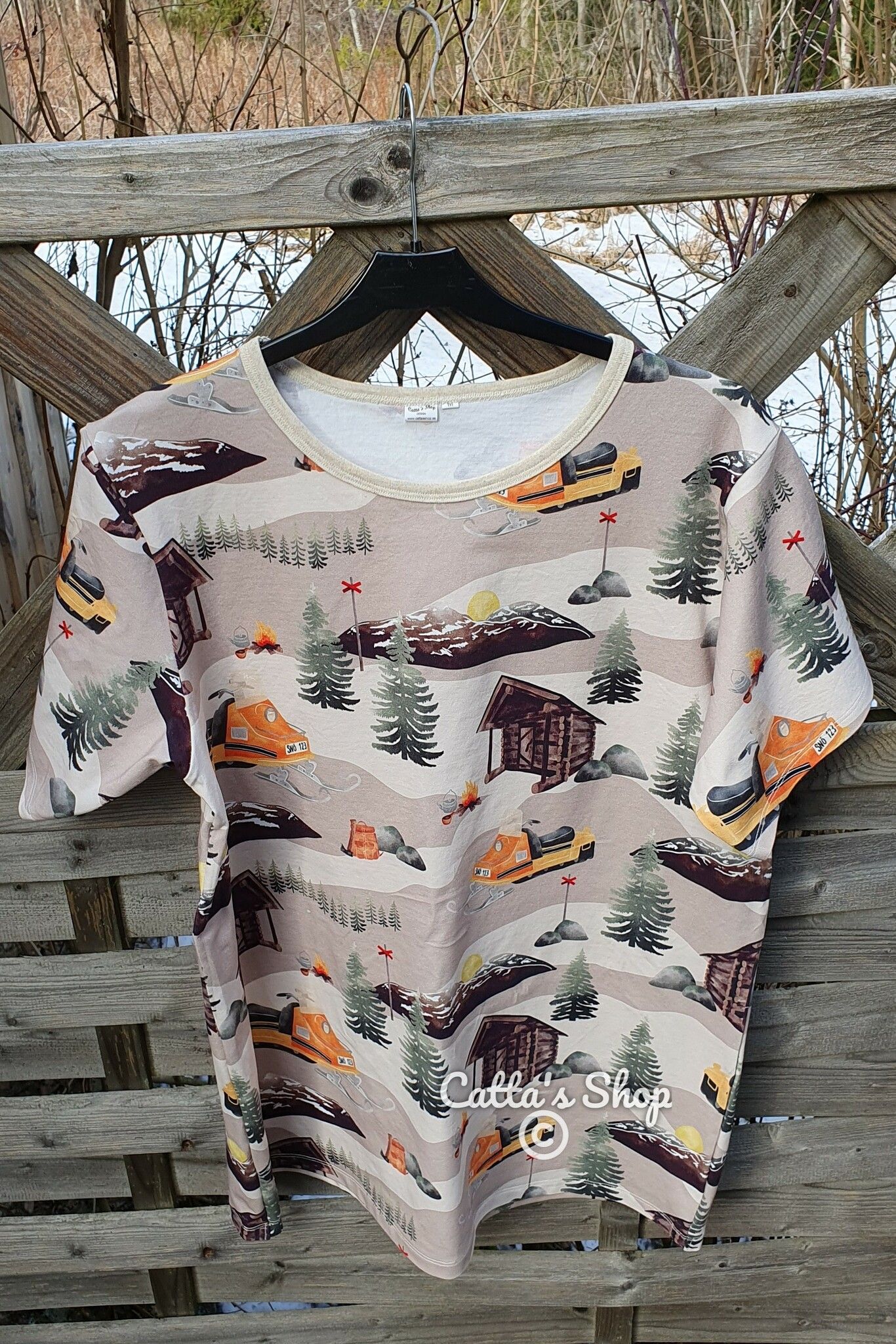T-shirt med motiv Ockelbo Skotern (herr)