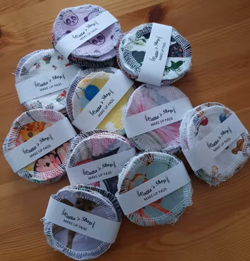 Snygga Rengöringspads, EKO & GOTS, 8-pack