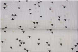 Muslin småmönstrat