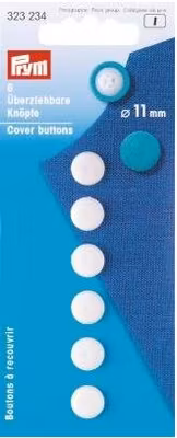 Plastknappar att klä