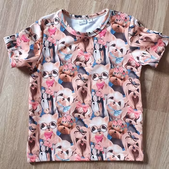 T-shirt gulliga hundar