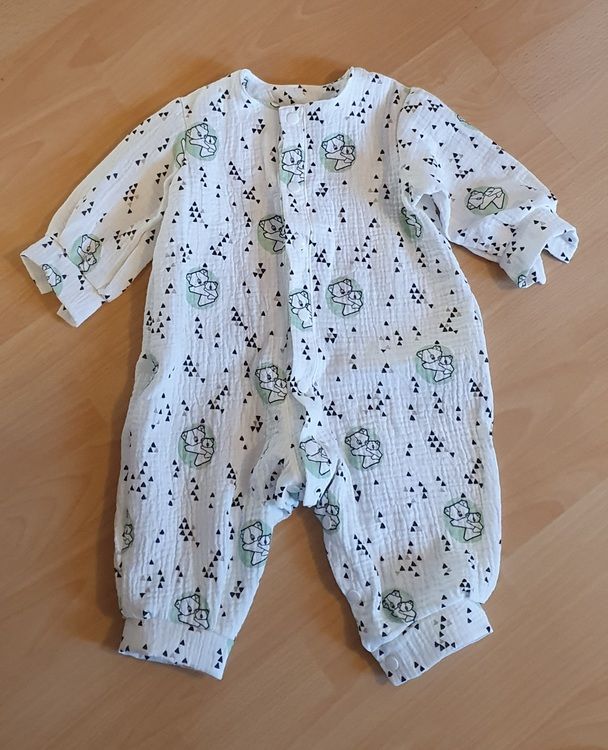 Muslin småmönstrat