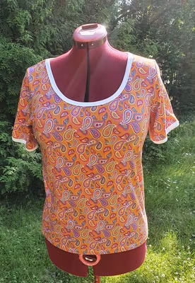 T-shirt - Paisley (dam)
