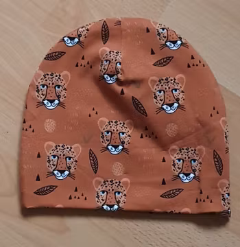 Mössa - Leopardhuvud