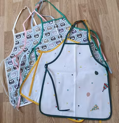 Förkläde av vaxduk, 50%