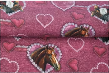 french terry eko - HÄSTAR I HJÄRTAN