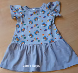 Klänning - Rymdnallar "ekologisk"