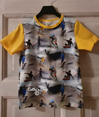 T-shirt - Skateboard "ekologisk"