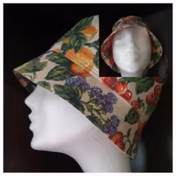 Bucket hat - frukt, 20%