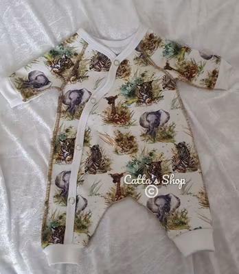 Overall prematur - eget tygval