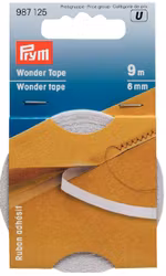 Textiltejp - wonder tape, Prym 9 m