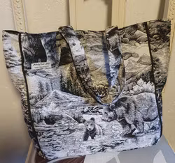 Tygväska/kasse - Björn