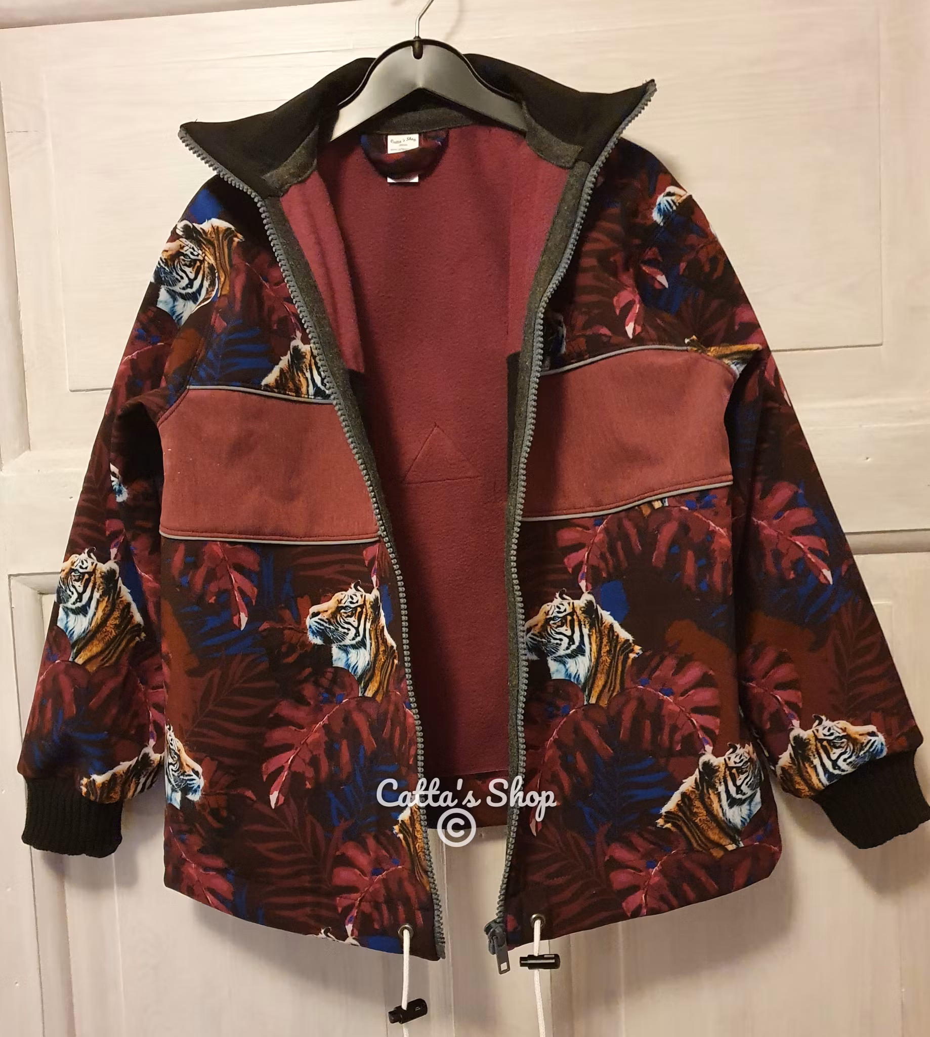 Softshell jacka - Tiger, 25%