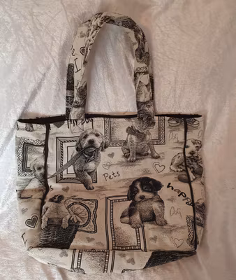 Tygväska/kasse - Hundar