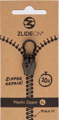 Metal & Plastic Zipper XL