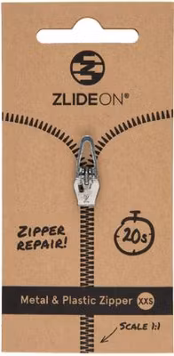 Metal & Plastic Zipper XXS