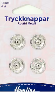 Tryckknappar 15 mm