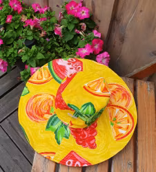 Solhatt – Frukter | Skydd med färg och personlighet