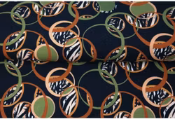 ekologisk trikåtyg - RETRO RING