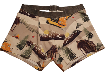Boxerkalsong  Ockelbo skoter (Sand) "ekologisk"