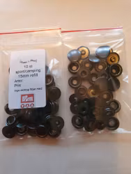 Nittryckknapp sport/camping 15 mm Refill