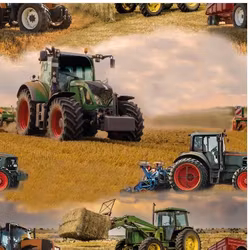 ekologisk trikåtyg - TRAKTORGÄNGET