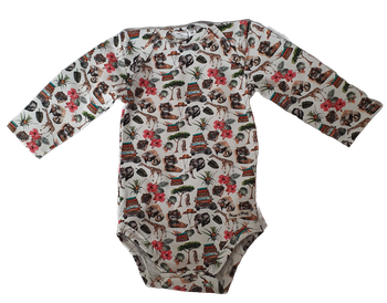 Ekologisk Babybody - exotiska djur
