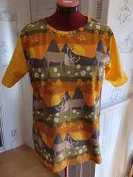 T-shirt - Midnight sun (herr)