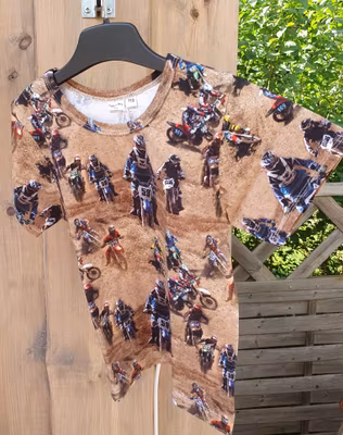 T-shirt – Crossbiker / Crossmotorcyklar "ekologisk"