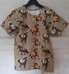 T-shirt - Galopperande hästar "ekologisk"