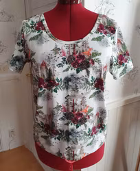 T-shirt - Vildmarkshimmel (dam) - ekologisk