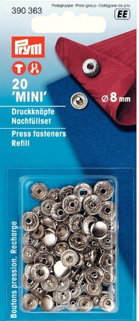 NITTRYCKKNAPP  8 MM 20 ST.