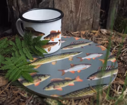 Grytunderlägg "fiskar"