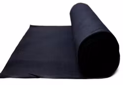 Jackmudd ribbad svart