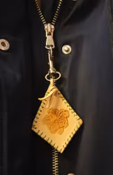 Läderhänge - färgad